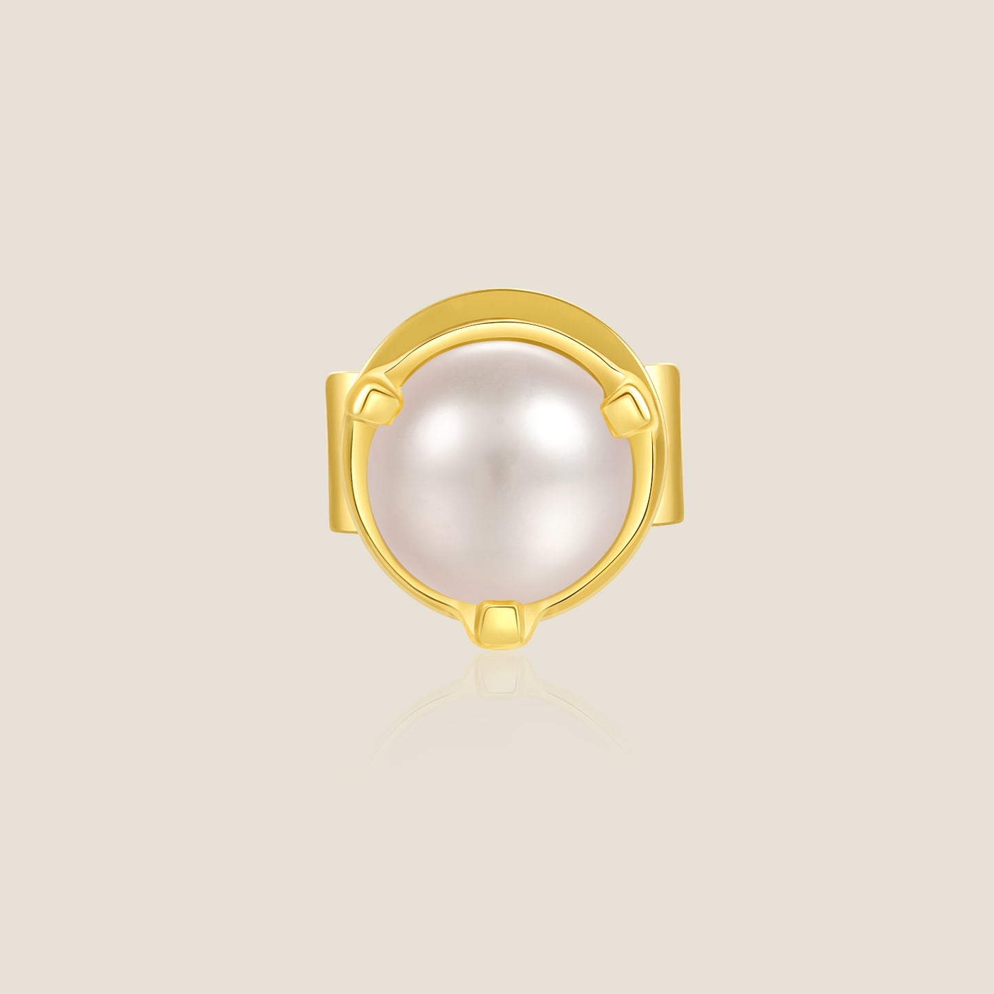 Mini Pink Pearl Studs